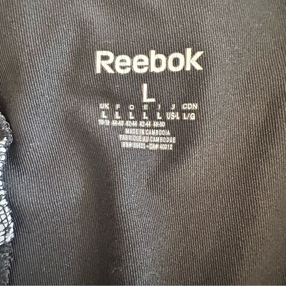 Reebok Black Workout Leggings - Picture 3 of 4